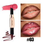 Rouge à Lèvres 2-en-1 Leaf Poem – Crayon Contour & Lipstick